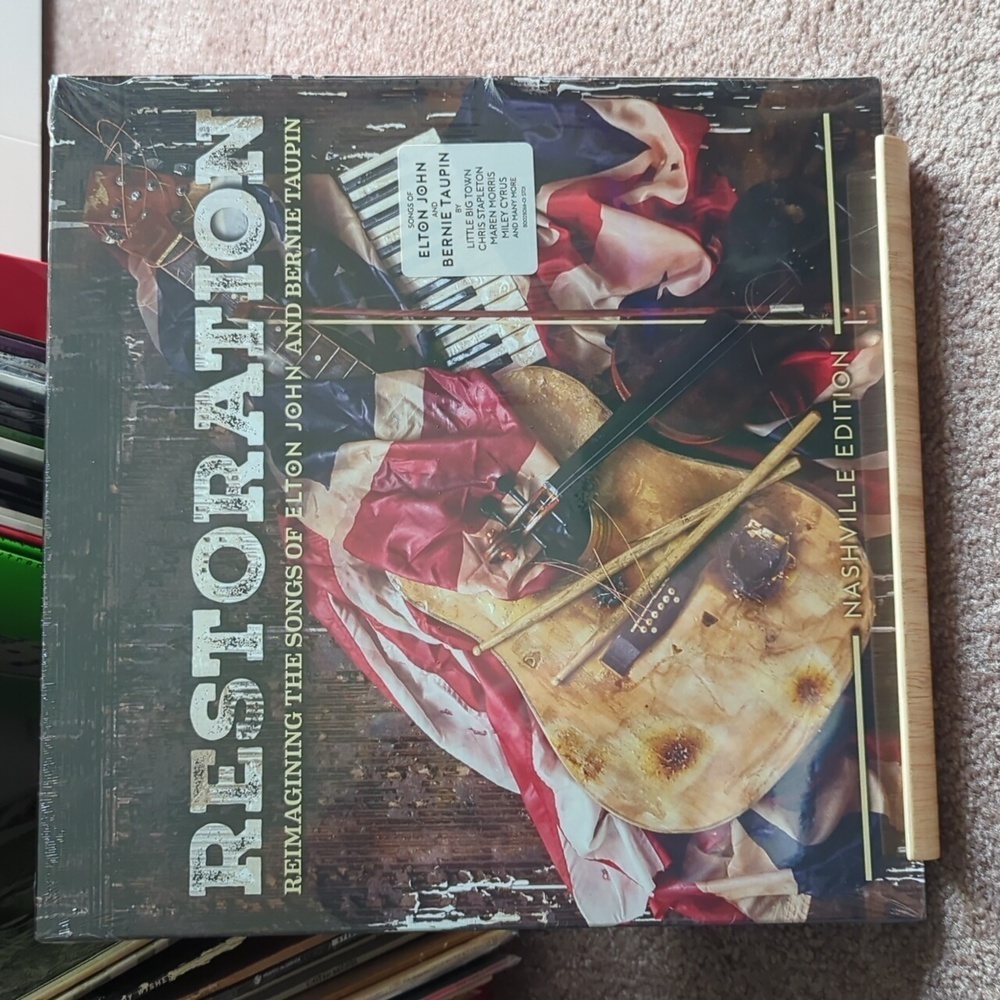 Restoration Reimagining The Songs of Elton John & Bernie Taupin Vinyl Record 2LP
